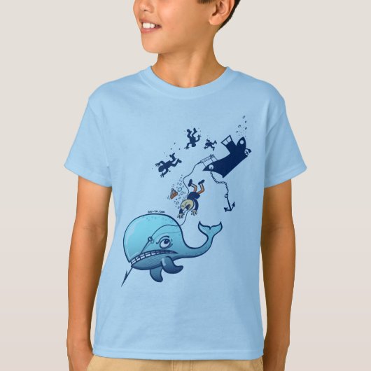 Walvissen zijn furieus. t-shirt (Voorkant)