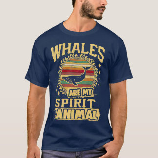 Walvissen zijn mijn bezielde dieren walvis walvis t-shirt