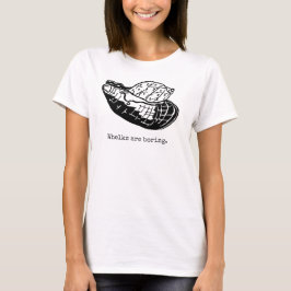 Walvissen zijn saaie basistanktop t-shirt