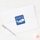 walvisspat | Gepersonaliseerde Stickers (Envelop)