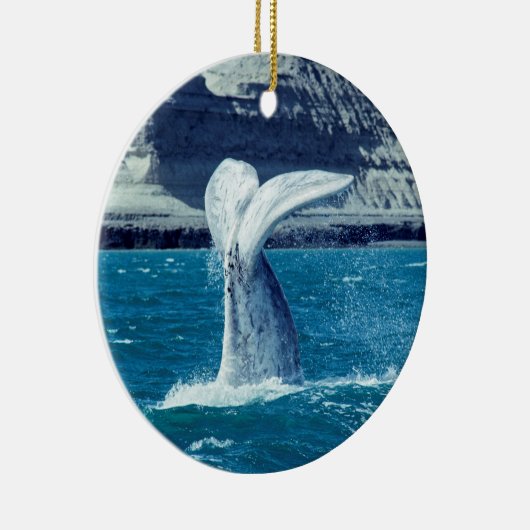 Walvisstaart - Argentinië Keramisch Ornament (Rechts)