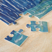 Walvisstaartenpuzzel Legpuzzel (Zijkant)