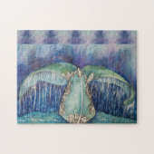 Walvisstaartenpuzzel Legpuzzel (Horizontaal)