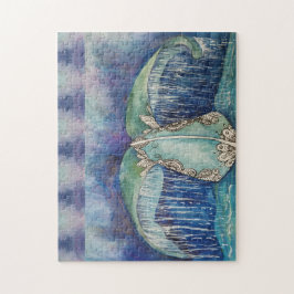 Walvisstaartenpuzzel Legpuzzel