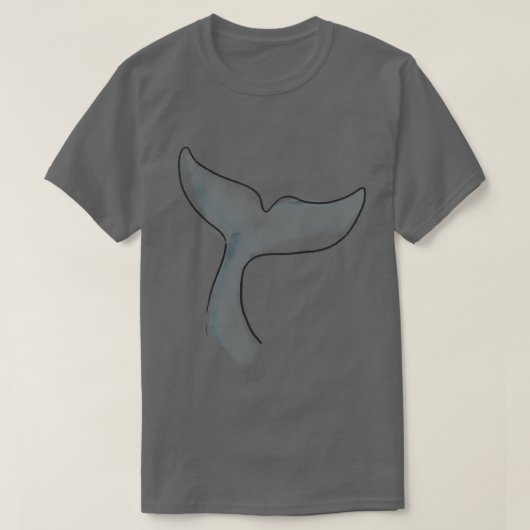 Walvisstaartvis T-shirt (Design voorkant)