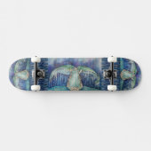 walvisstaartwaarplaat skateboard (Horizontaal)