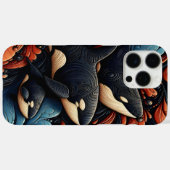 Walvissymfonie: de beweging van de oceaan Case-Mate iPhone case (Achterkant (horizontaal))