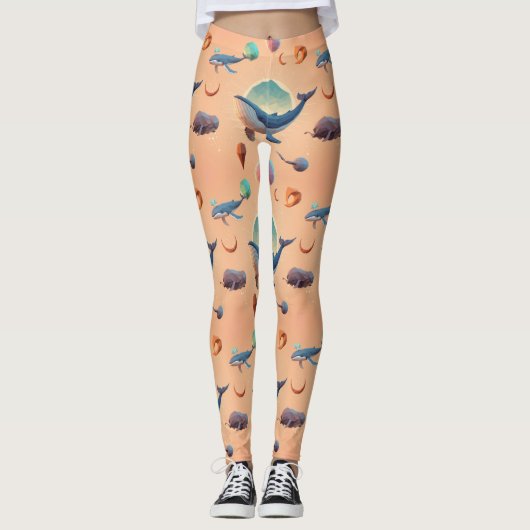 walvisvaarder leggings (Voorkant)