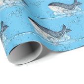 Walvisvaart Cadeaupapier (Rol Hoek)