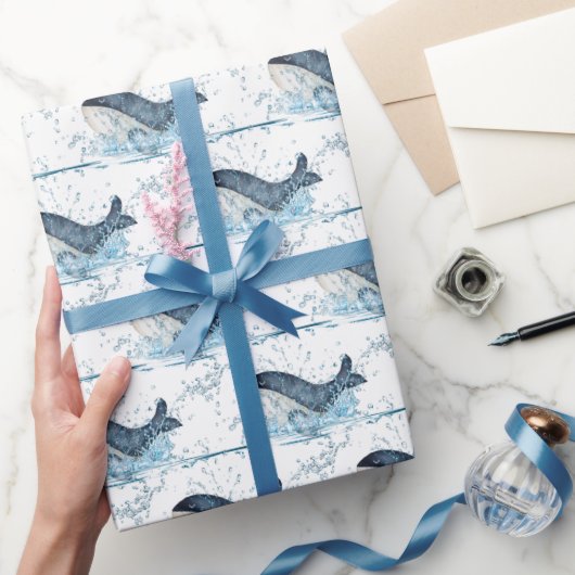 Walvisvaart Cadeaupapier (Geschenken)