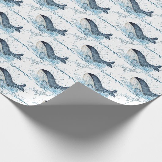 Walvisvaart Cadeaupapier (Hoek)