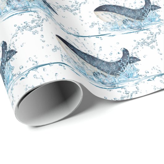 Walvisvaart Cadeaupapier (Rol Hoek)