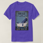 Walvisvaart CO Bath Soap Was uw poten T-shirt (Design voorkant)