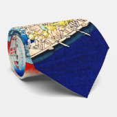 Walvisvangst 1859 stropdas (Opgerold)