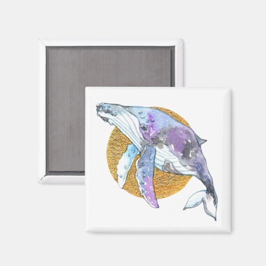 walvisvis magneet (Voorkant / Achterkant)