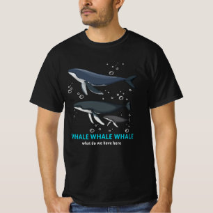 walviswalvis wat hebben we hier? t-shirt
