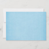 Walviszeilboot Nautische Baby Shower Uitnodigingen (Achterkant)