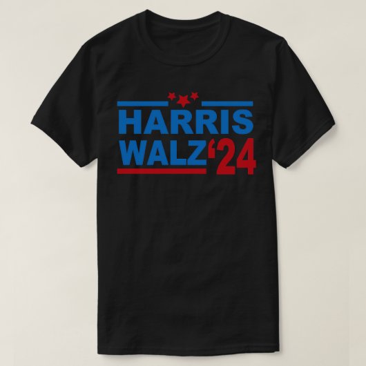 Walz 2024 campagne verkiezingsontwerp t-shirt (Design voorkant)