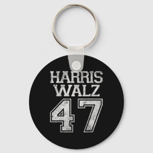 Walz 2024-campagne voor President Harris Waltz Vin Sleutelhanger
