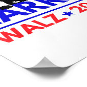 Walz 2024 Grappige Kat Verkiezing Kamala Harris Ti Poster (Hoek)