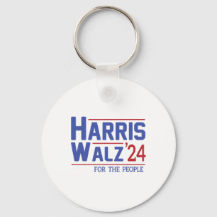 Walz 2024 President Amerikaanse vlag Kamala Harris Sleutelhanger