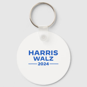 Walz 2024 President Amerikaanse Vlag Kamala Harris Sleutelhanger