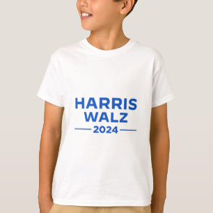 Walz 2024 President Amerikaanse vlag Kamala Harris T-shirt