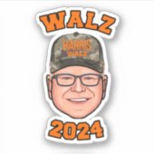 Walz 2024 sticker (Voorkant)