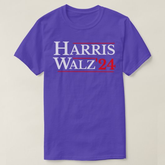 Walz 2024 Tim Walz Kamala 2024 Kamala Walz TShirt (Design voorkant)