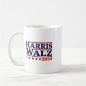 Walz 2024 Verkiezingen Kamala Harris Tim Waltz 202 Koffiemok (Links)