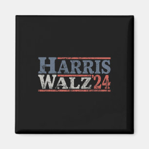 Walz 2024 Verkiezingen Kamala Harris Tim Waltz 202 Magneet