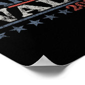 Walz 2024 Verkiezingen Kamala Harris Tim Waltz 202 Poster (Hoek)