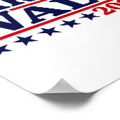 Walz 2024 Verkiezingen Kamala Harris Tim Waltz 202 Poster (Hoek)