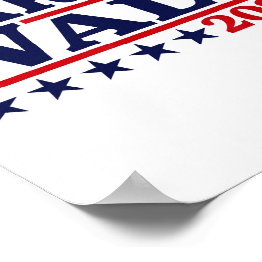 Walz 2024 Verkiezingen Kamala Harris Tim Waltz 202 Poster (Hoek)