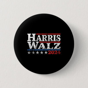 Walz 2024 Verkiezingen Kamala Harris Tim Waltz 202 Ronde Button 5,7 Cm