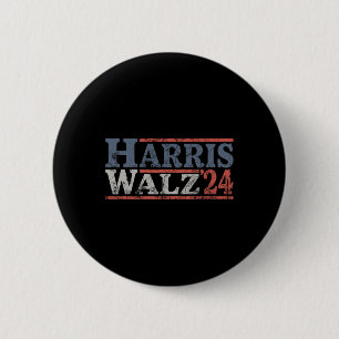 Walz 2024 Verkiezingen Kamala Harris Tim Waltz 202 Ronde Button 5,7 Cm