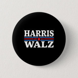 Walz 2024 Verkiezingen Kamala Harris Tim Waltz 202 Ronde Button 5,7 Cm