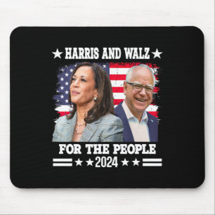 Walz 2024 Verkiezingen Kamala Harris Tim Waltz Muismat