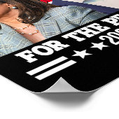 Walz 2024 Verkiezingen Kamala Harris Tim Waltz Poster (Hoek)