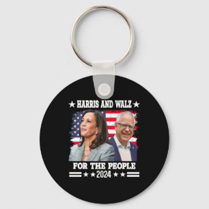 Walz 2024 Verkiezingen Kamala Harris Tim Waltz Sleutelhanger