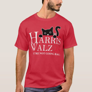 Walz 2024 We gaan niet terug Cat Lady TShirt