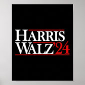 Walz 24 President Kamala 2024 Poster (Voorkant)