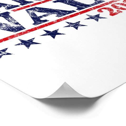 Walz 24 Verkiezingen Kamala Harris Tim Waltz 24 Poster (Hoek)