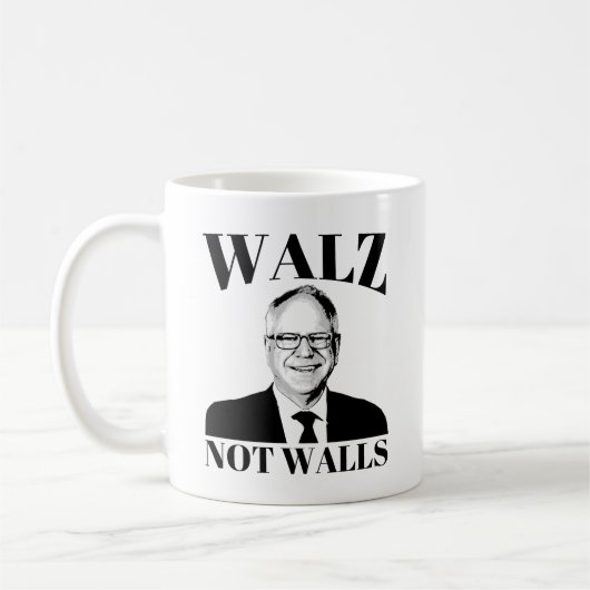 Walz, geen muren koffiemok (Links)