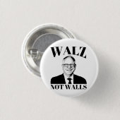 Walz, geen muren ronde button 3,2 cm (Voorkant /achterkant)
