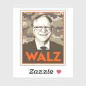 WALZ Hope in Camouflage Sticker (Vel)