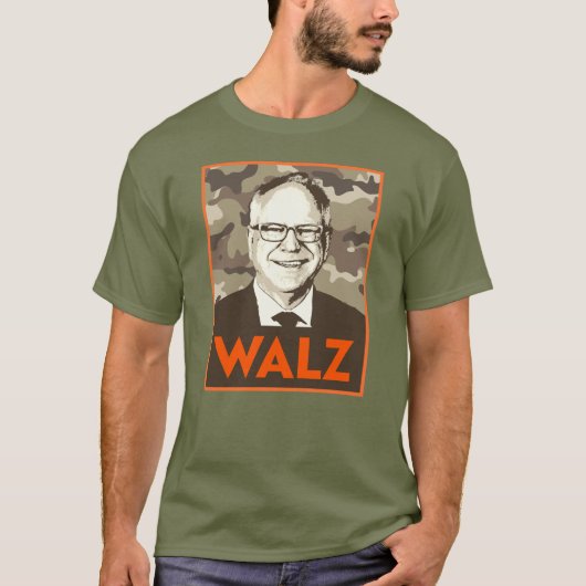 WALZ Hope in Camouflage T-shirt (Voorkant)
