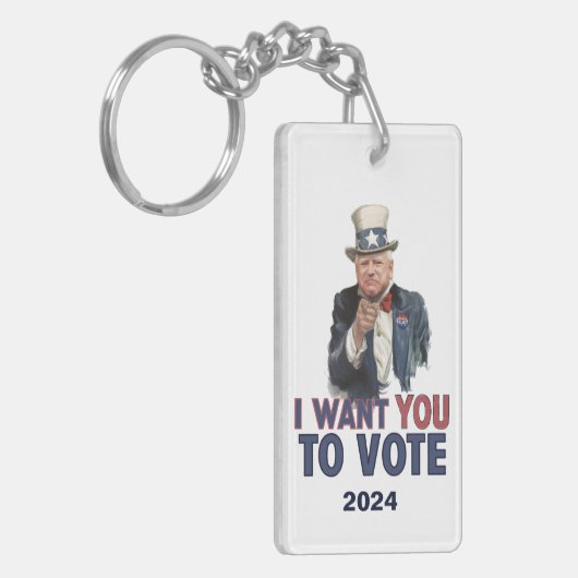 Walz - Ik wil dat je Sleutelhanger stemt (Voorkant Links)