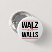 Walz NOT Walls Ronde Button 3,2 Cm (Voorkant /achterkant)