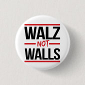 Walz NOT Walls Ronde Button 3,2 Cm (Voorkant)